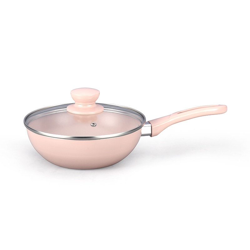 مجموعة أدوات طبخ طلاء السيراميك الوردي Telamon