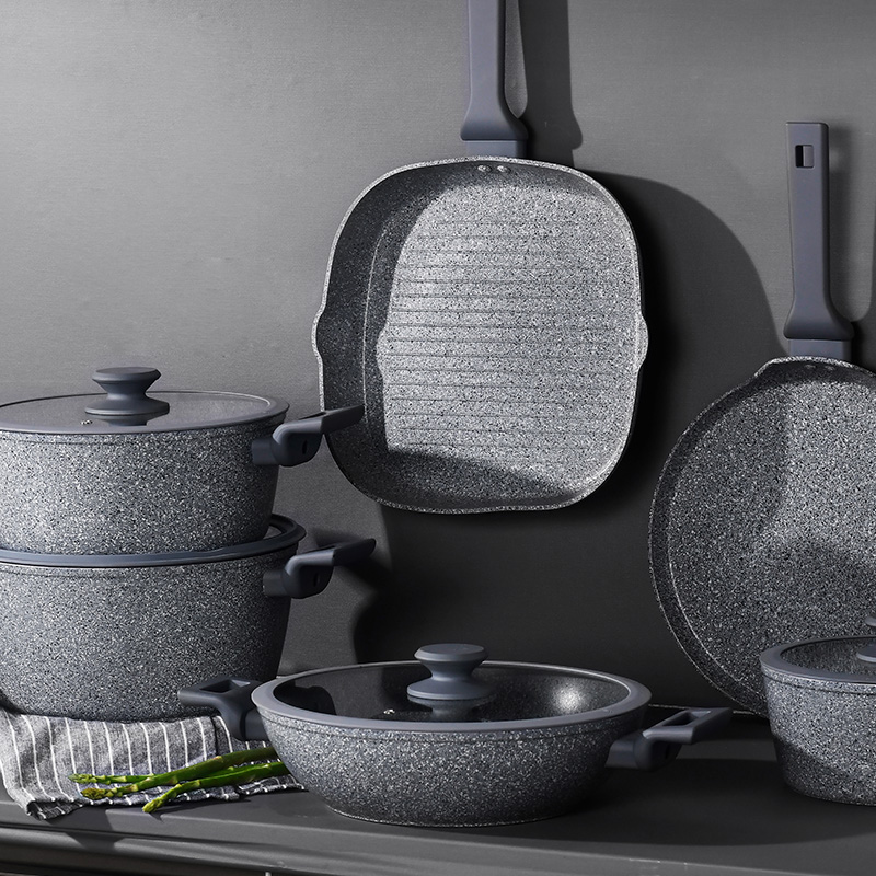 Telamon Classic Granite Series مجموعة أدوات طبخ مزورة